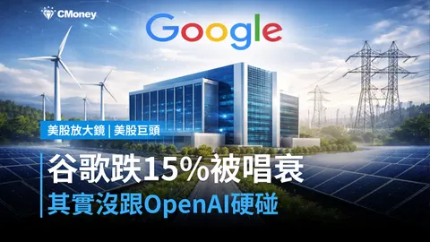 【美股巨頭】谷歌跌15%被唱衰？它根本不是在跟OpenAI打同一場仗