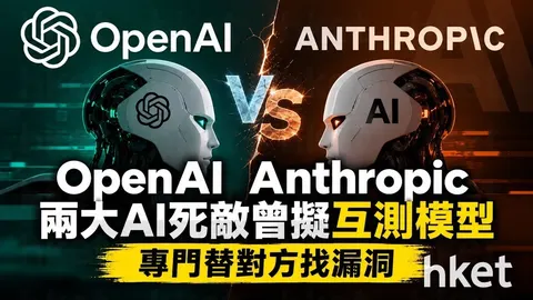 【OpenAI+Anthropic】兩大AI死敵曾擬互測模型 專門替對方找漏洞
