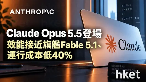 【Anthropic】Claude Opus 5.5登場 效能媲美旗艦Fable 5.1、運行成本低40%（有片）