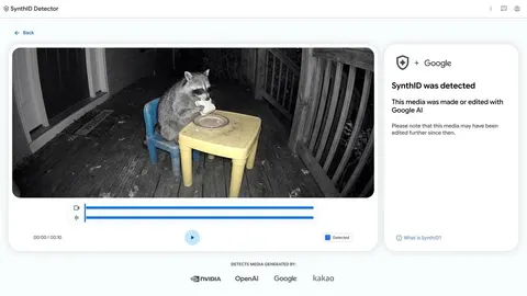 全民防偽時代來臨！Google釋出SynthID Detector偵測網站，一鍵辨識AI生成內容