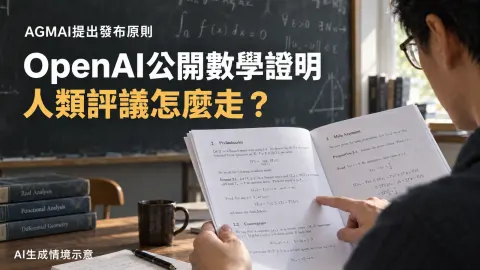 OpenAI公開AI數學證明，AGMAI說明後續評議原則