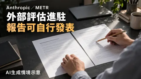 Anthropic開放METR進駐評估，AI風險報告可自行公開